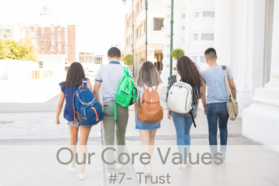 Our Core Values- #7 Trust: Positive Parenting by Eagle Ranch Academy